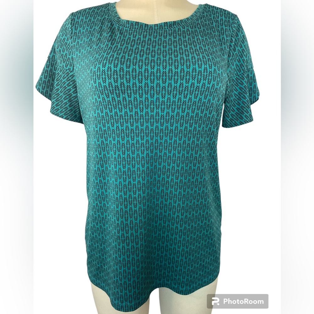Worthington Short Sleeve Top Women’s Small